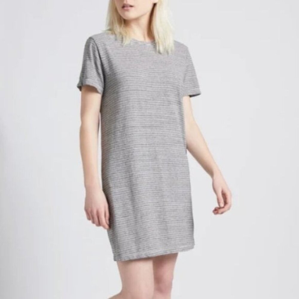 Current/Elliott The Beatnik Striped Racer T-Shirt Dress Size 1